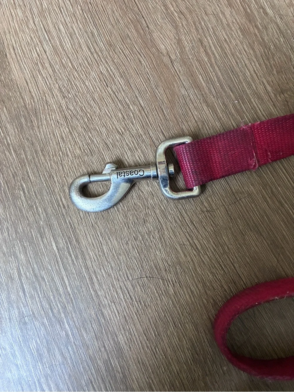 Coastal Red Nylon Dog Leash